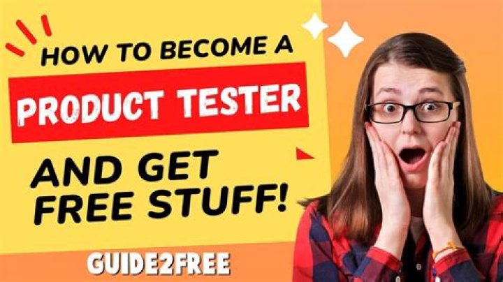 Do you get paid to be a product tester?