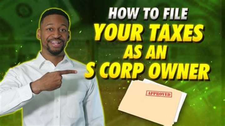 Do you have to file S corp every year?