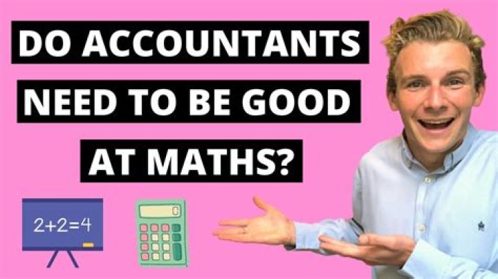 Do you need to be good in math to be a vet?