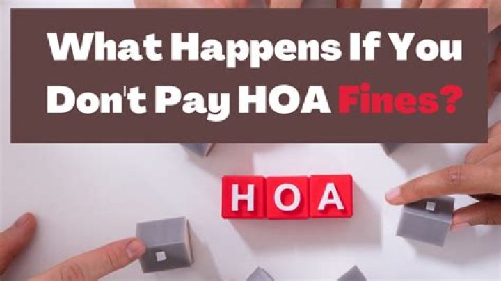 Do you pay HOA fees forever?
