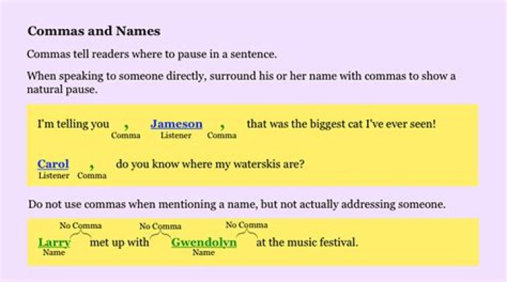 Do you put a comma after good morning and before a name?