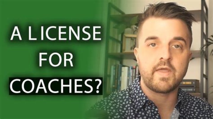 Does a life coach need a business license?