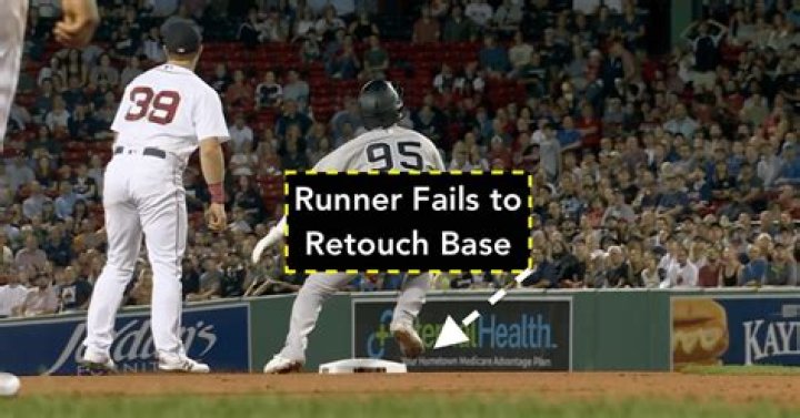 Does a runner have to retouch a base after a foul ball?