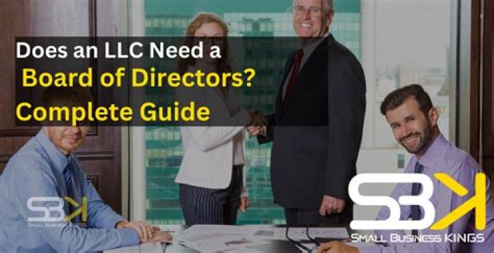 Does an LLC need a board of directors?