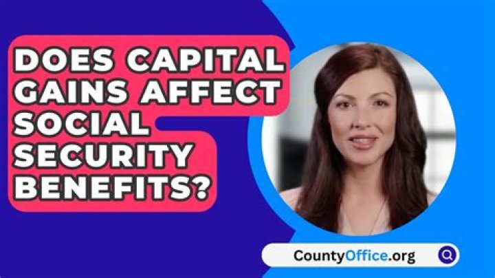 Does capital gains affect EI?