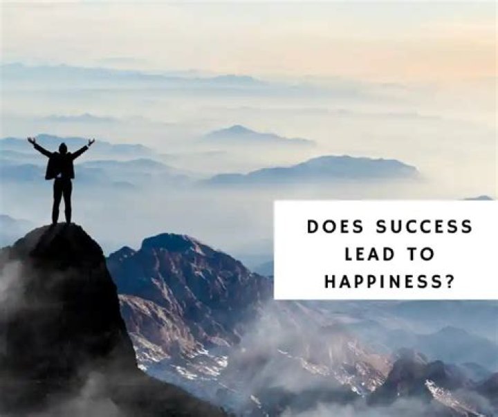 Does career success lead to happiness?