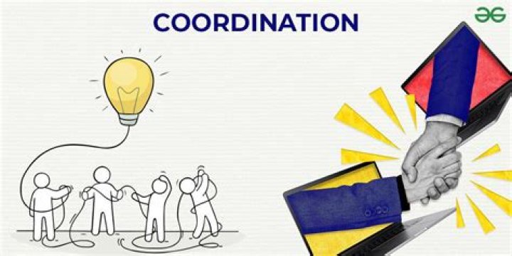Does coordination become the distinctive task of management?