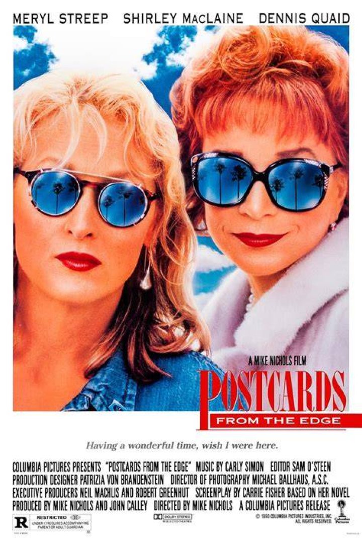 Does Meryl Streep do her own singing in Postcards from the Edge?