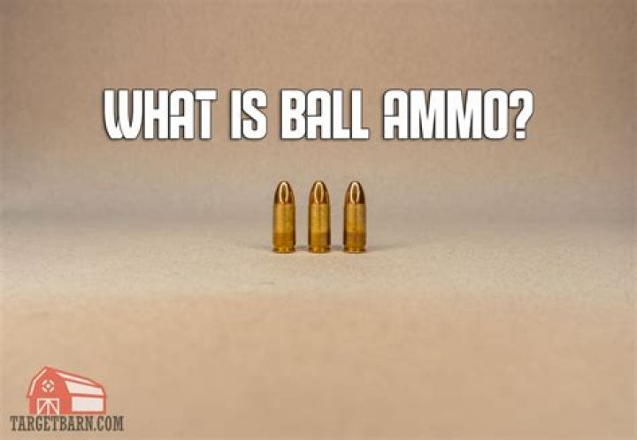 Does military use ball ammo?