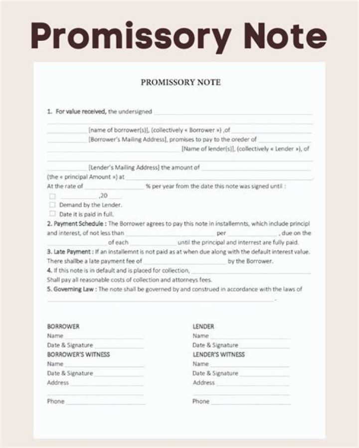 Does promissory note Need original?