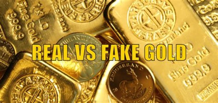 Does real gold sink in water?