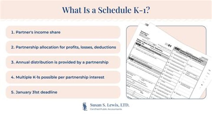 Does Schedule K-1 need to be filed?