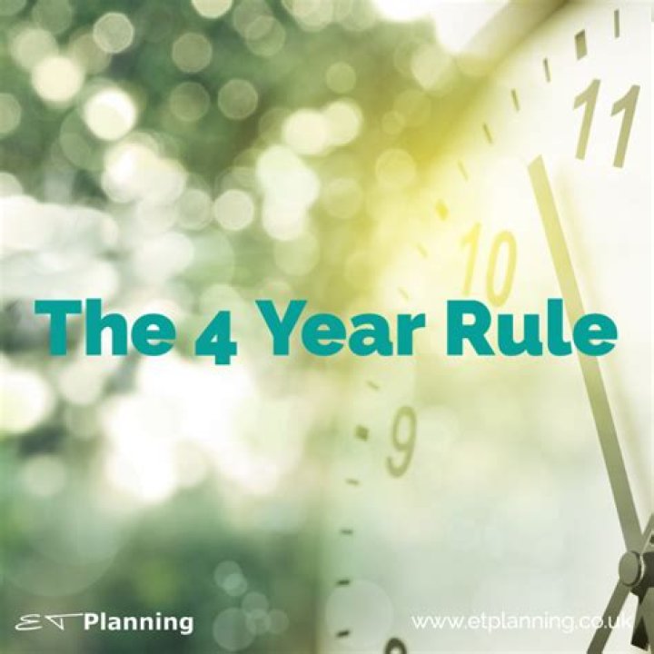 Does the 4 year rule apply to commercial property?