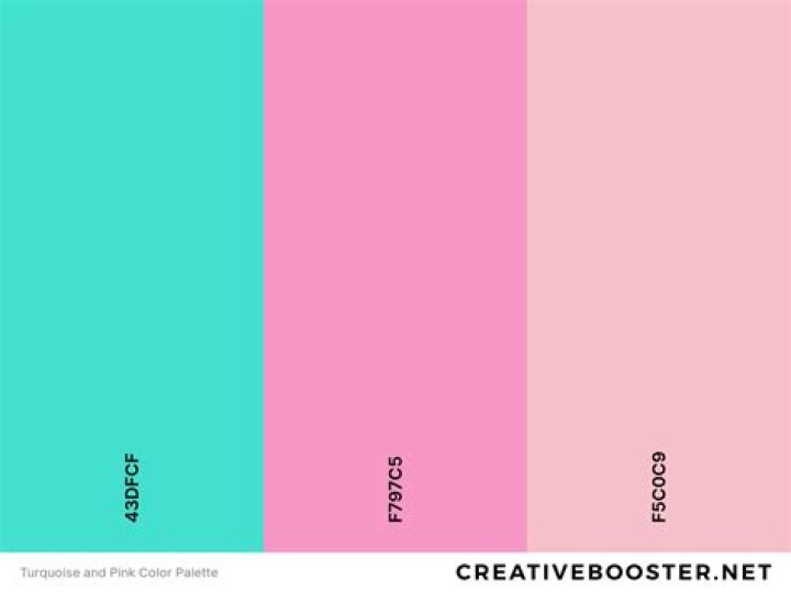 Does turquoise and pink go together?