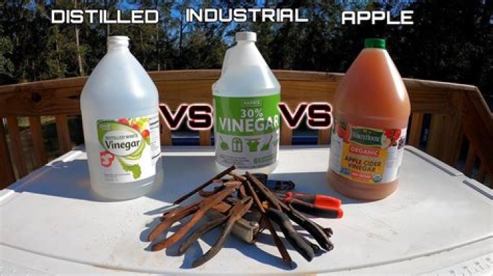 Does vinegar remove rust?