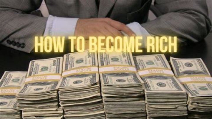 How can I become rich immediately?