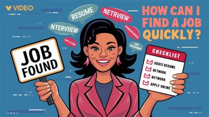How can I find a job quickly?