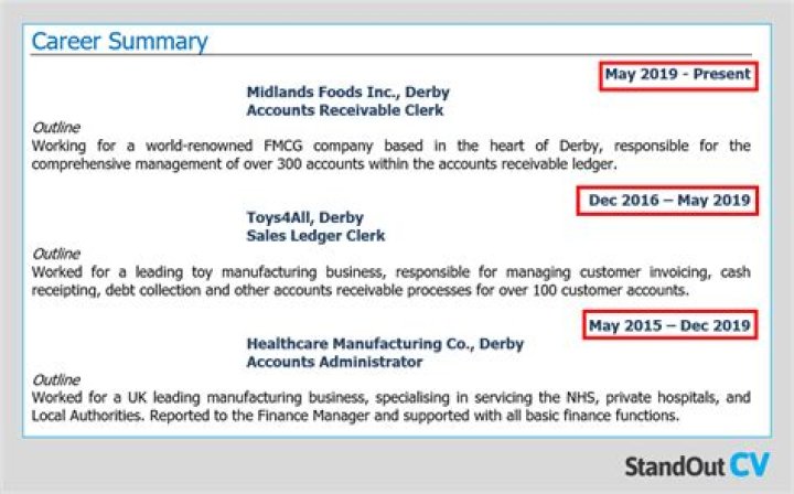 How can I find the dates I worked at a job?