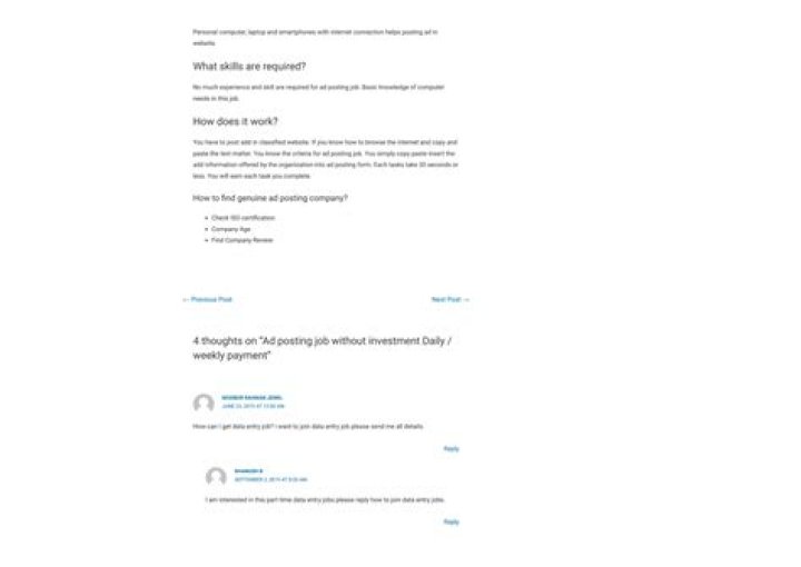 How can I get data entry job?