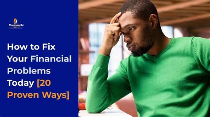 How can I get help with financial problems?