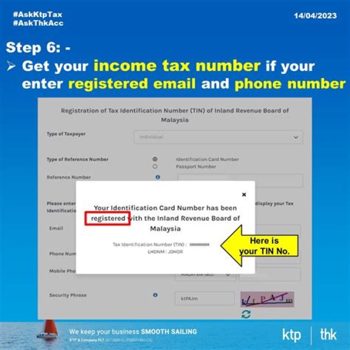 How can I get my tin number online?