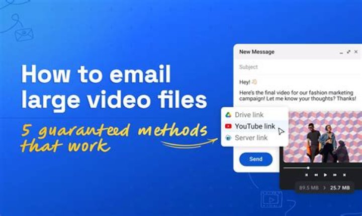 How can I send large video files for free?