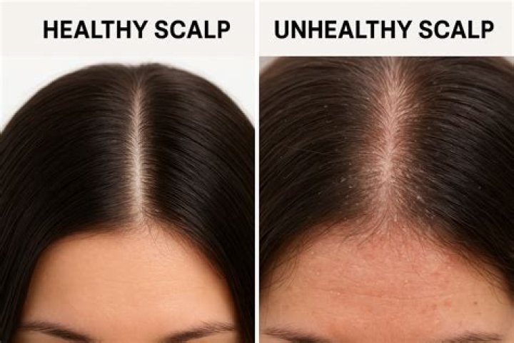 How can I stimulate my scalp for hair growth?
