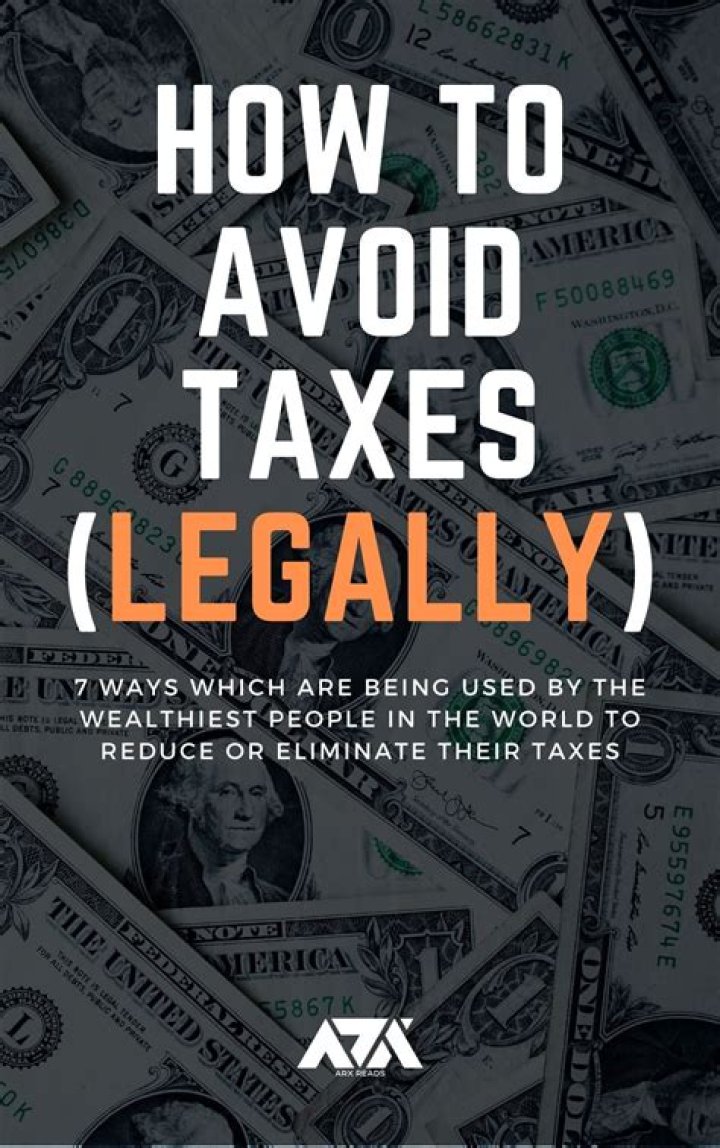 How can you legally evade taxes?
