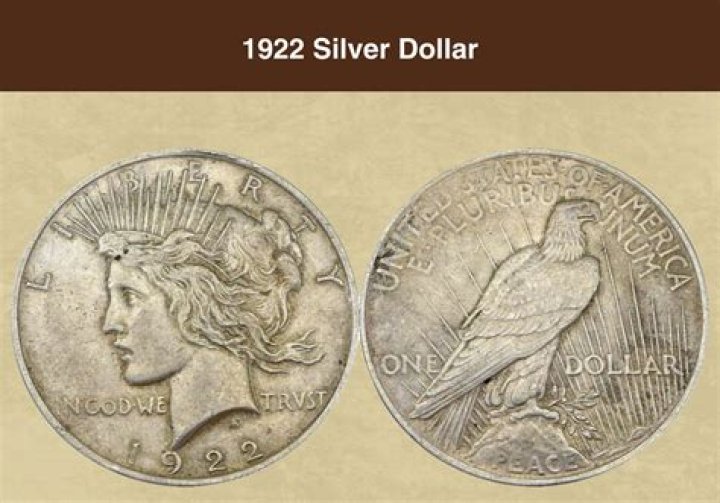 How can you tell if a 1922 silver dollar is real?