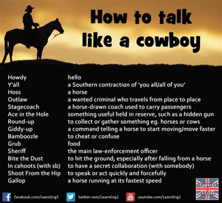 How do Cowboys say hello?