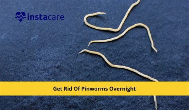 How do humans get rid of pinworms?