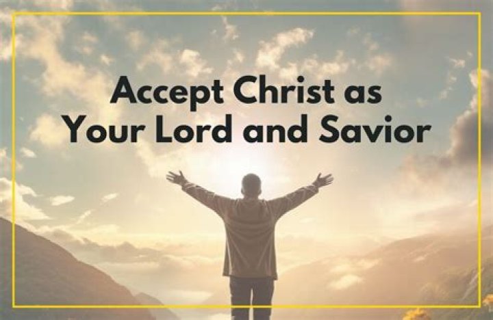 How do I accept Jesus and live?