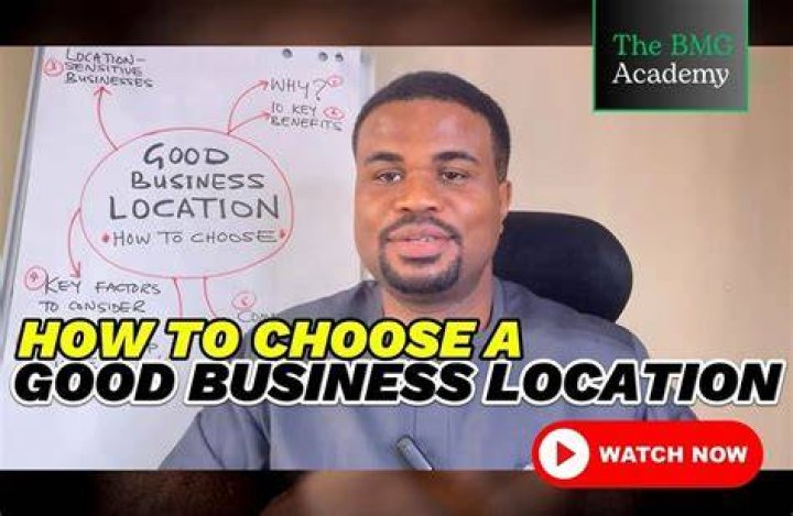 How do I choose a good location for my business?