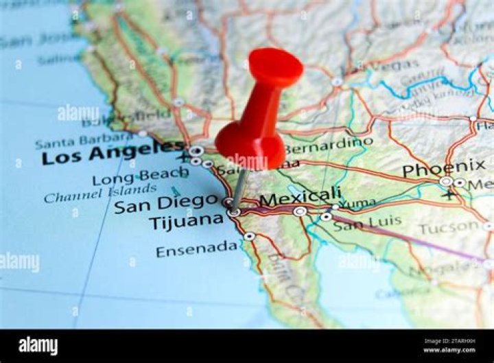 How do I dial from California to Tijuana?