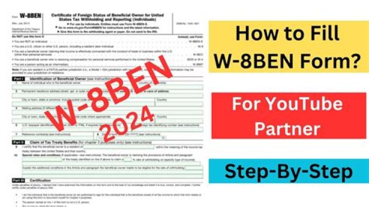 How do I fill out a W8BEN as a Canadian?
