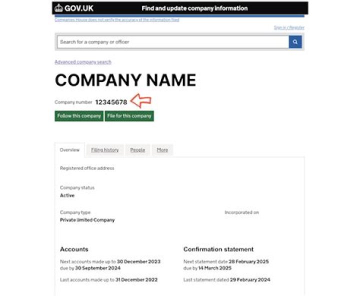 How do I find a company?