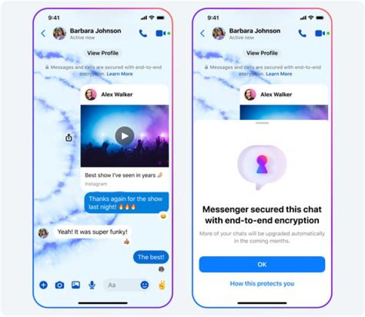 How do I find my encrypted Facebook messages?