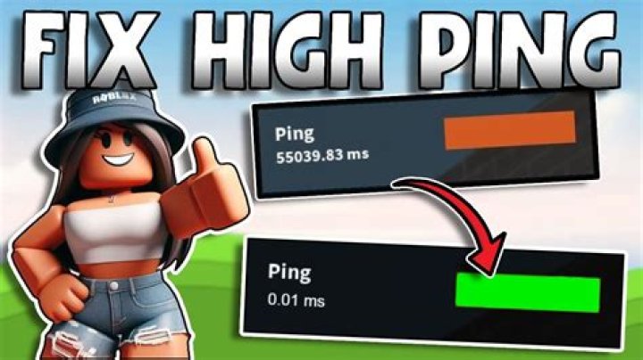 How do I fix 1000 ping on Roblox?