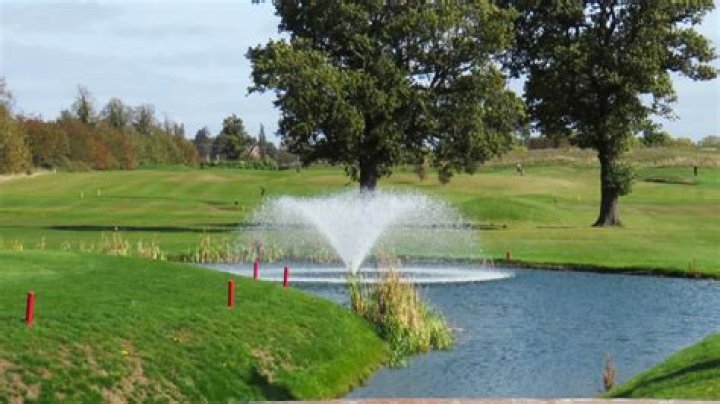 How do I keep my golf course pond clean?