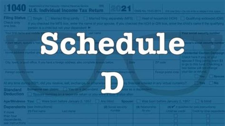 How do I know if I need to fill out Schedule D?