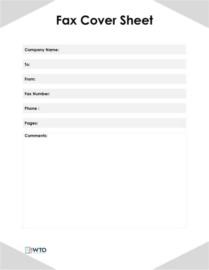 How do I make a fax cover sheet?