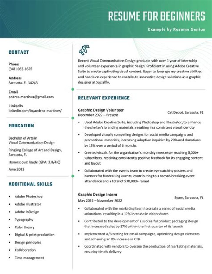 How do I make a resume for my trainer?