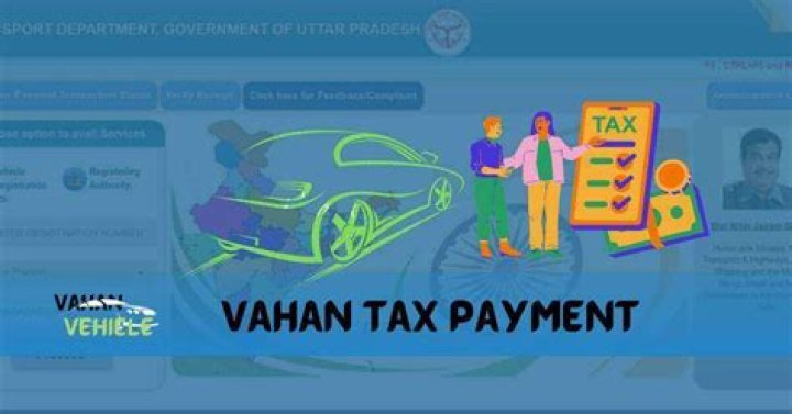 How do I pay my Vahan tax online?