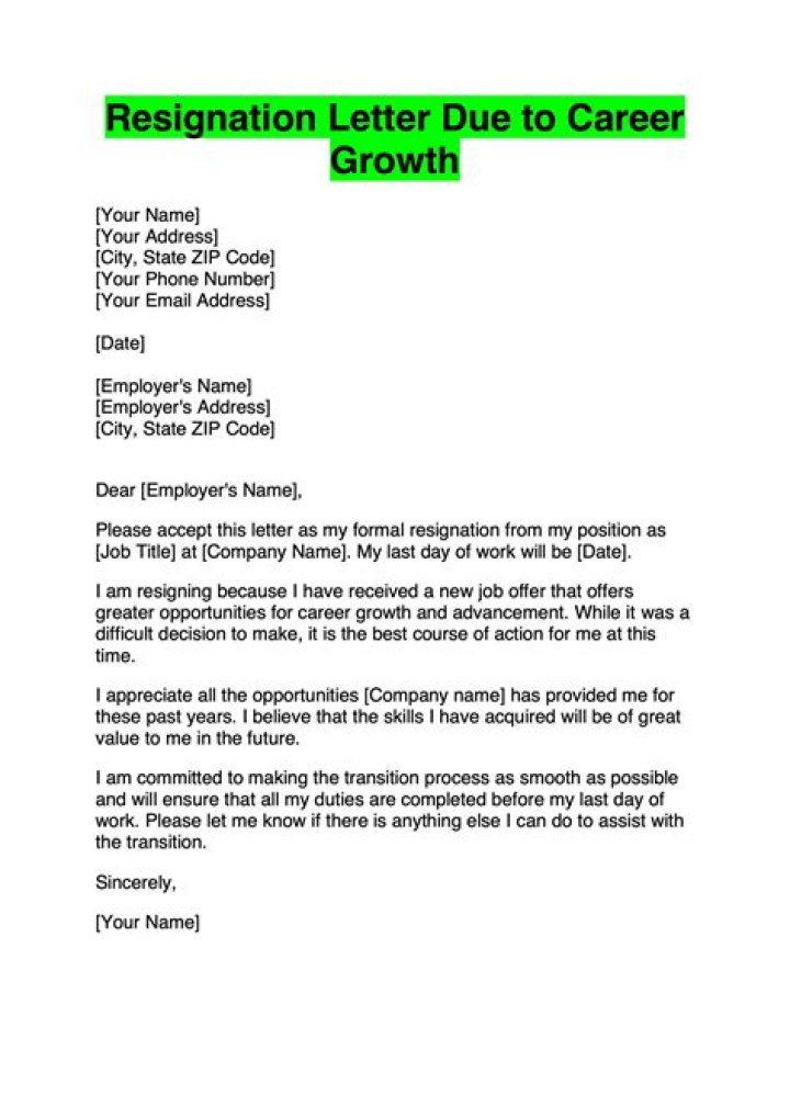 How do I resign with a good cause?