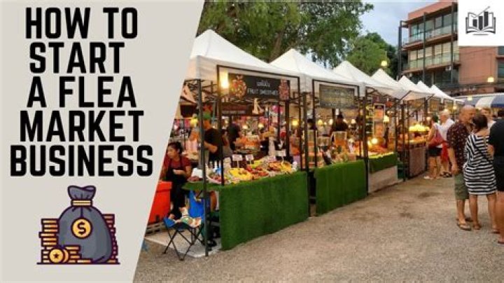 How do I start a flea market business?