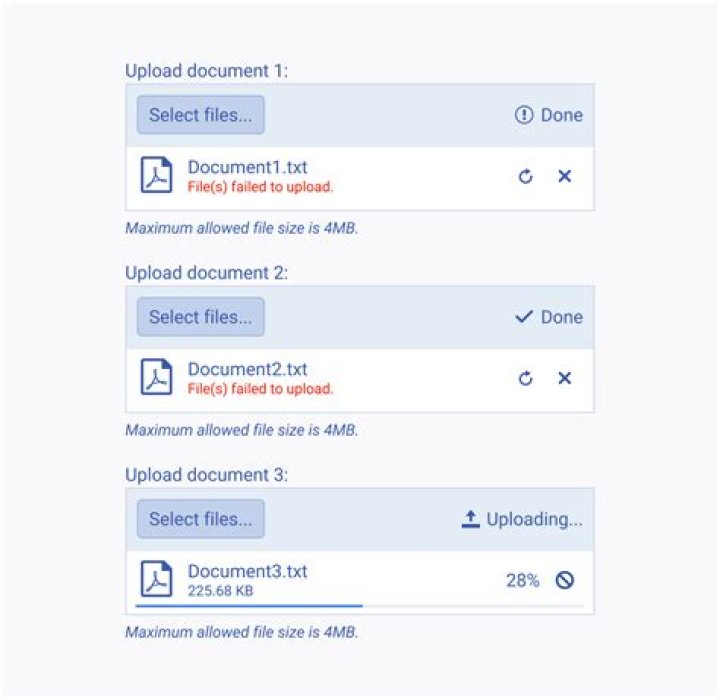 How do I upload documents to UDI?
