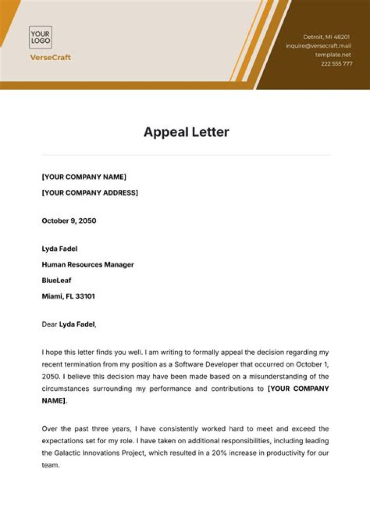 How do I write a good appeal letter for unemployment?
