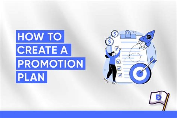 How do I write a promotional plan?