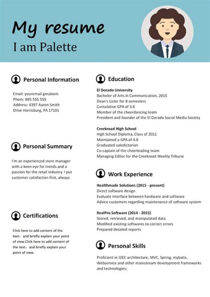 How do I write a resume for a job application?