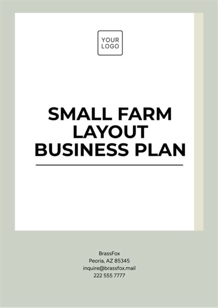How do I write a small farm business plan?